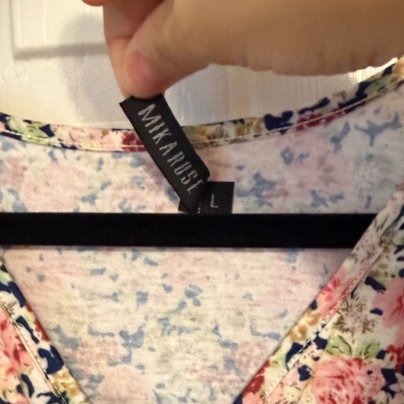 Mikarose Floral Dress - Pink, Red, Green, Yellow - Picture 7 of 8